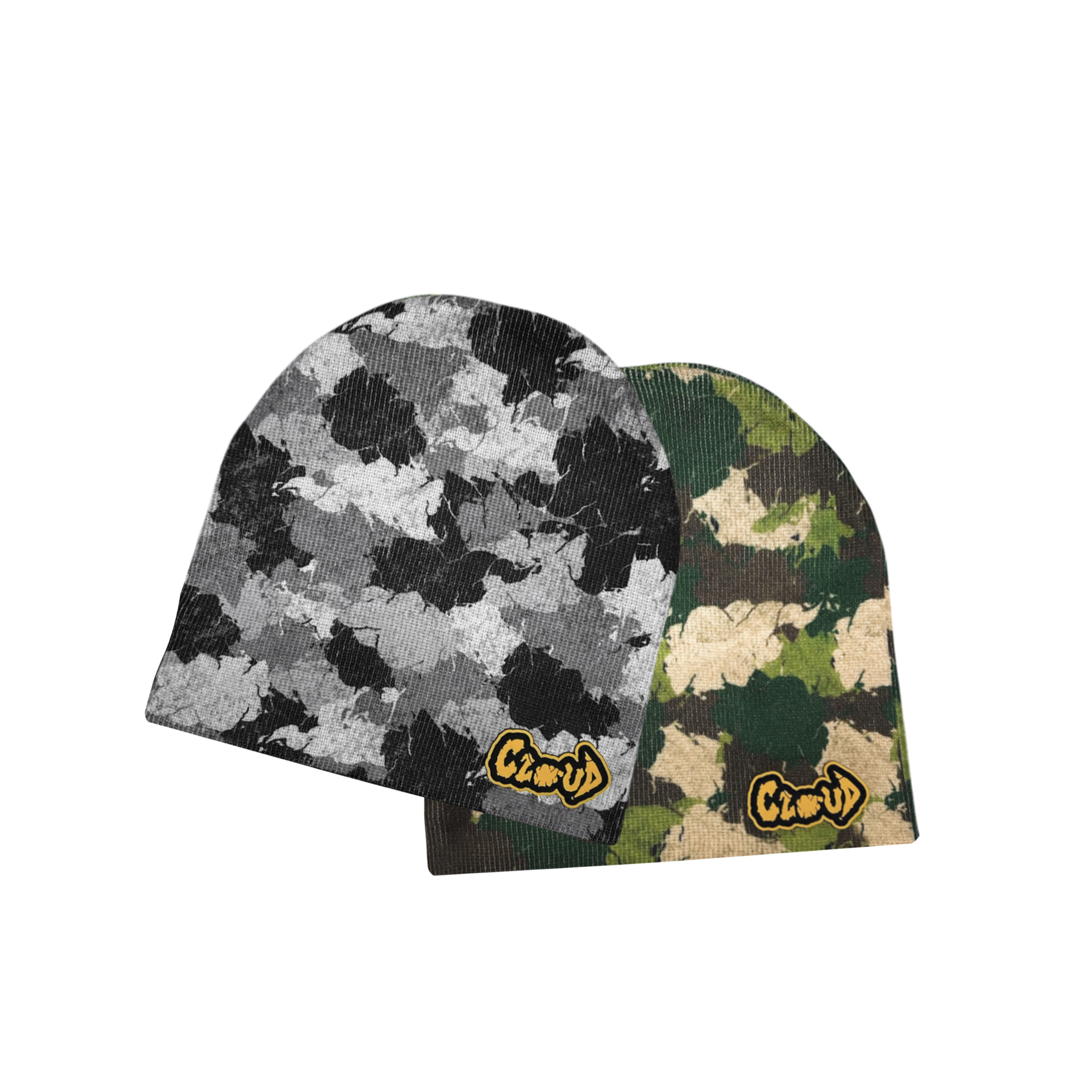 “Cloudflage” Reversible Beanie