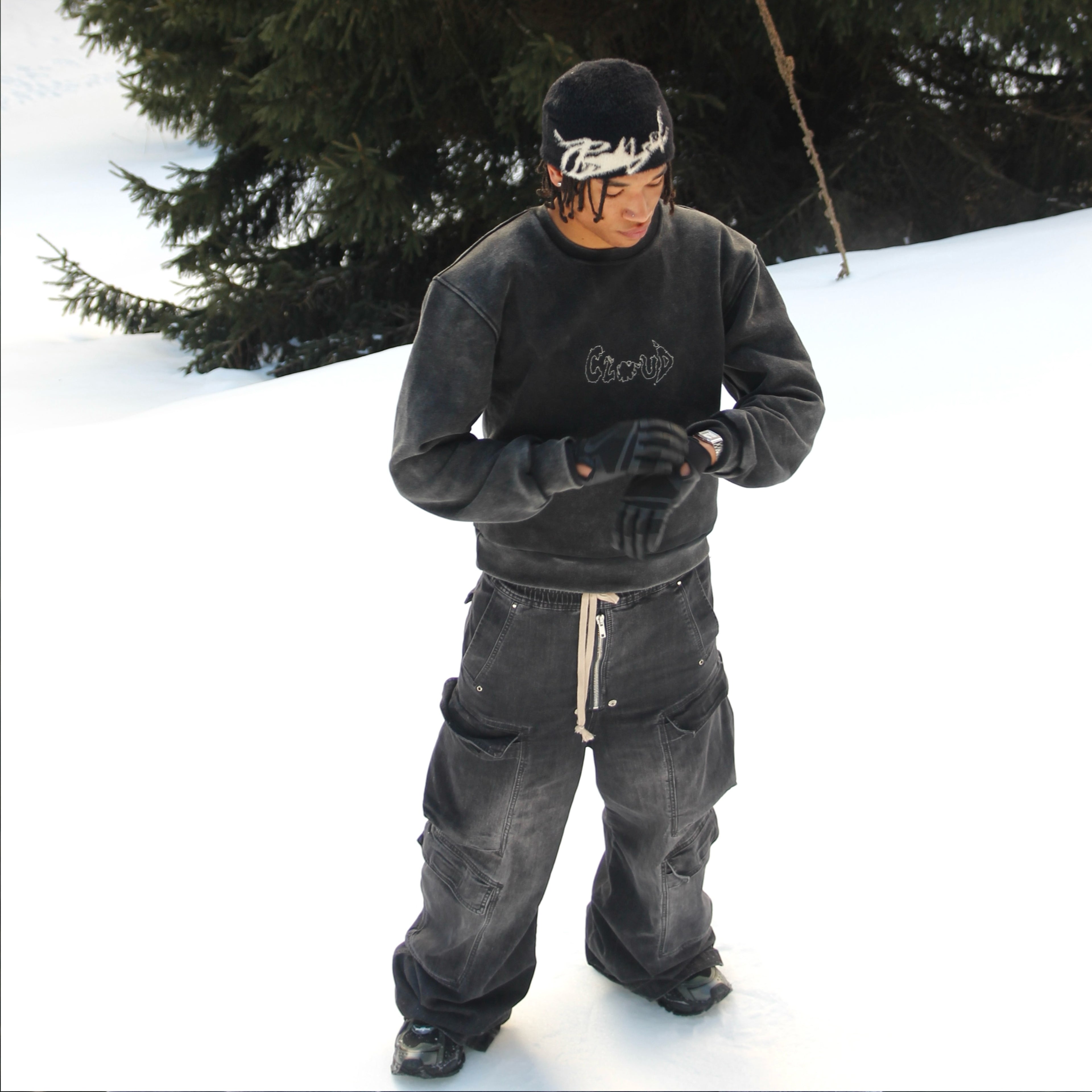 Vintage Cloud Boxy Crewneck