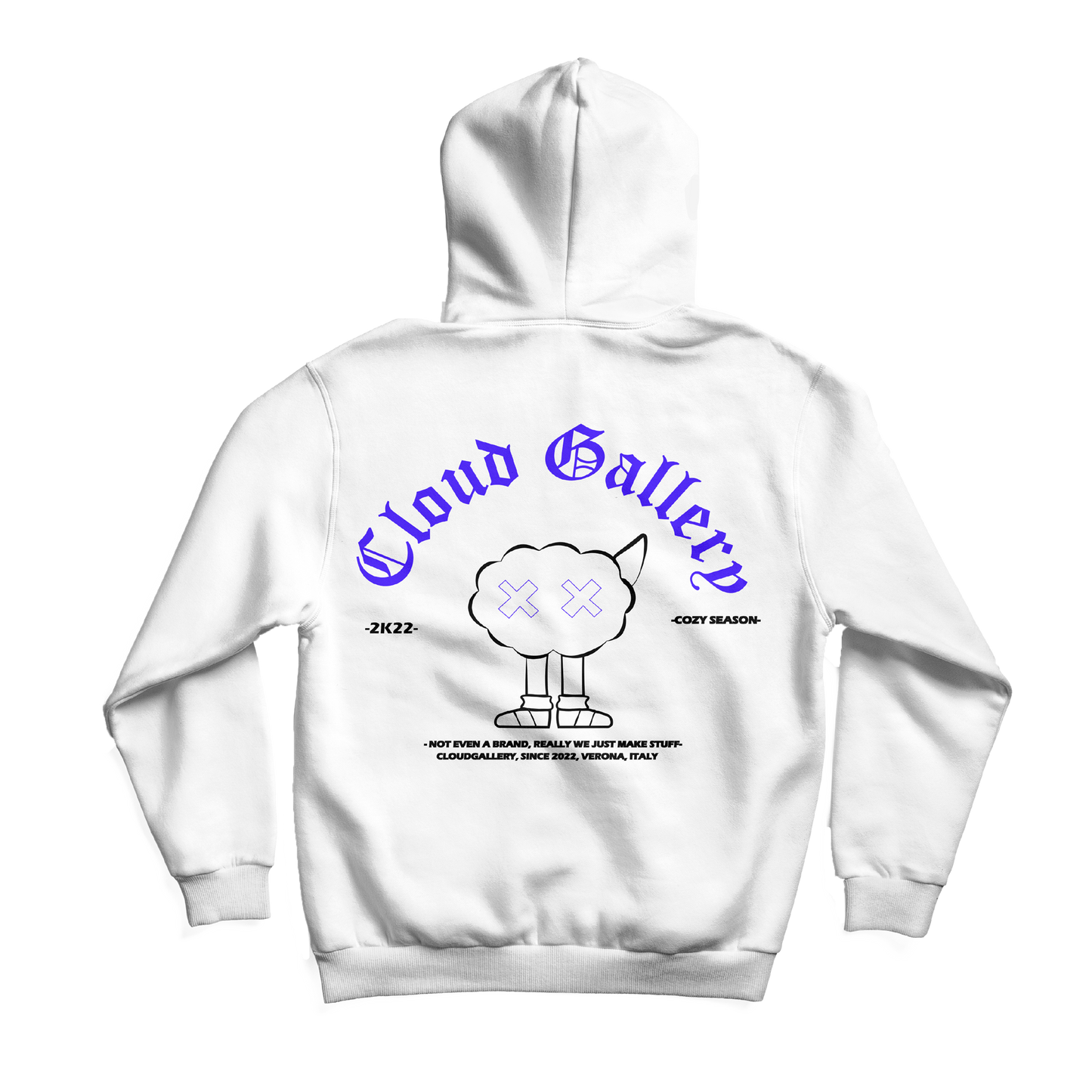 CROSS CLOUD HOODIE (WHITE)