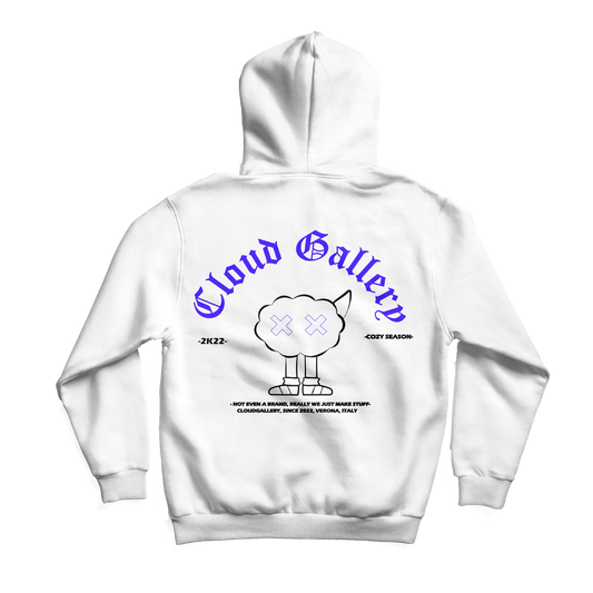 CROSS CLOUD HOODIE (WHITE)