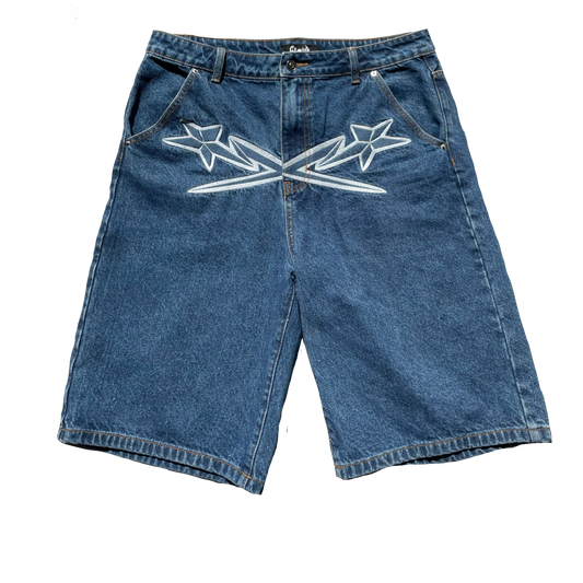 CYBERCLOUD WHITE/BLUE JORTS