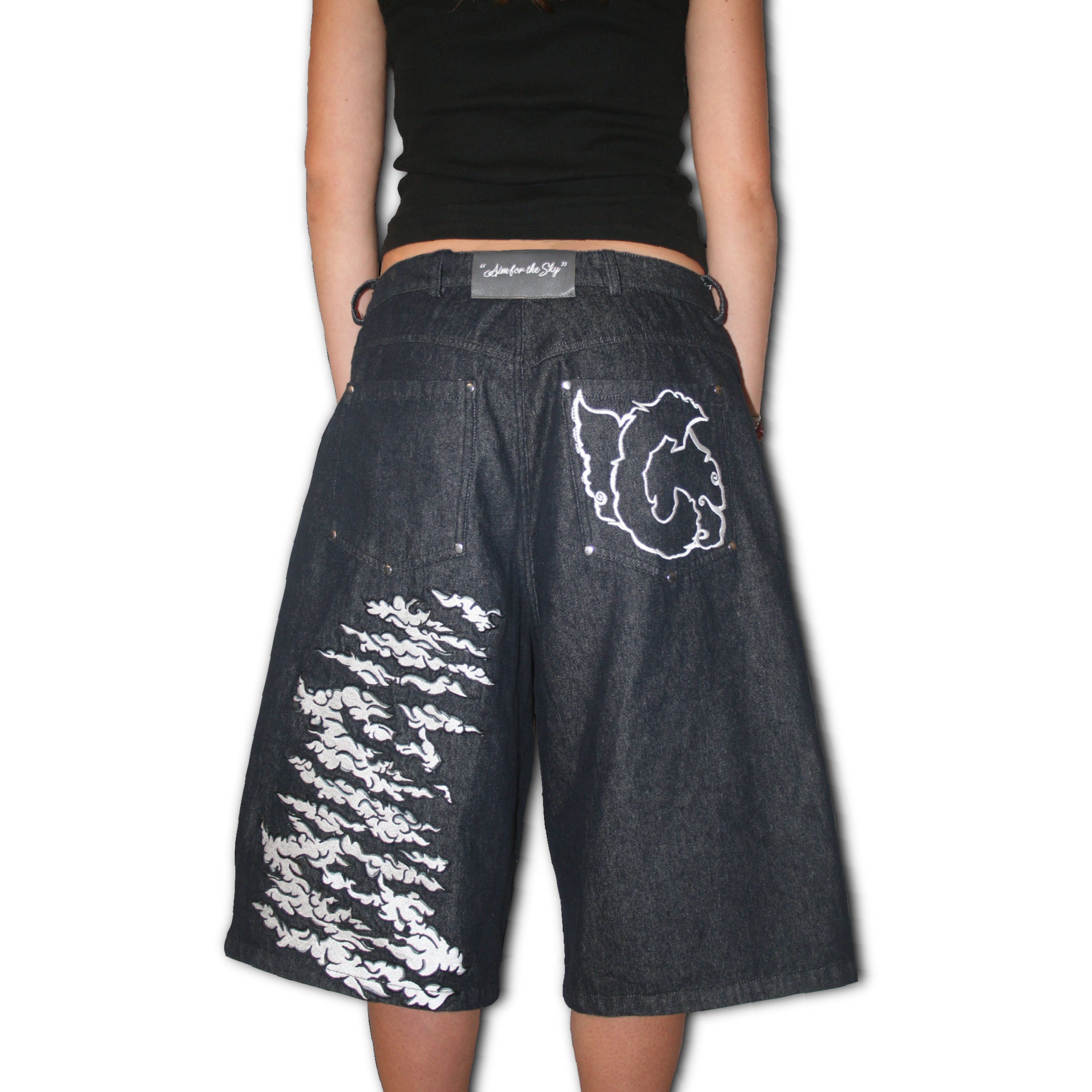 Raw Denim Mist Jorts