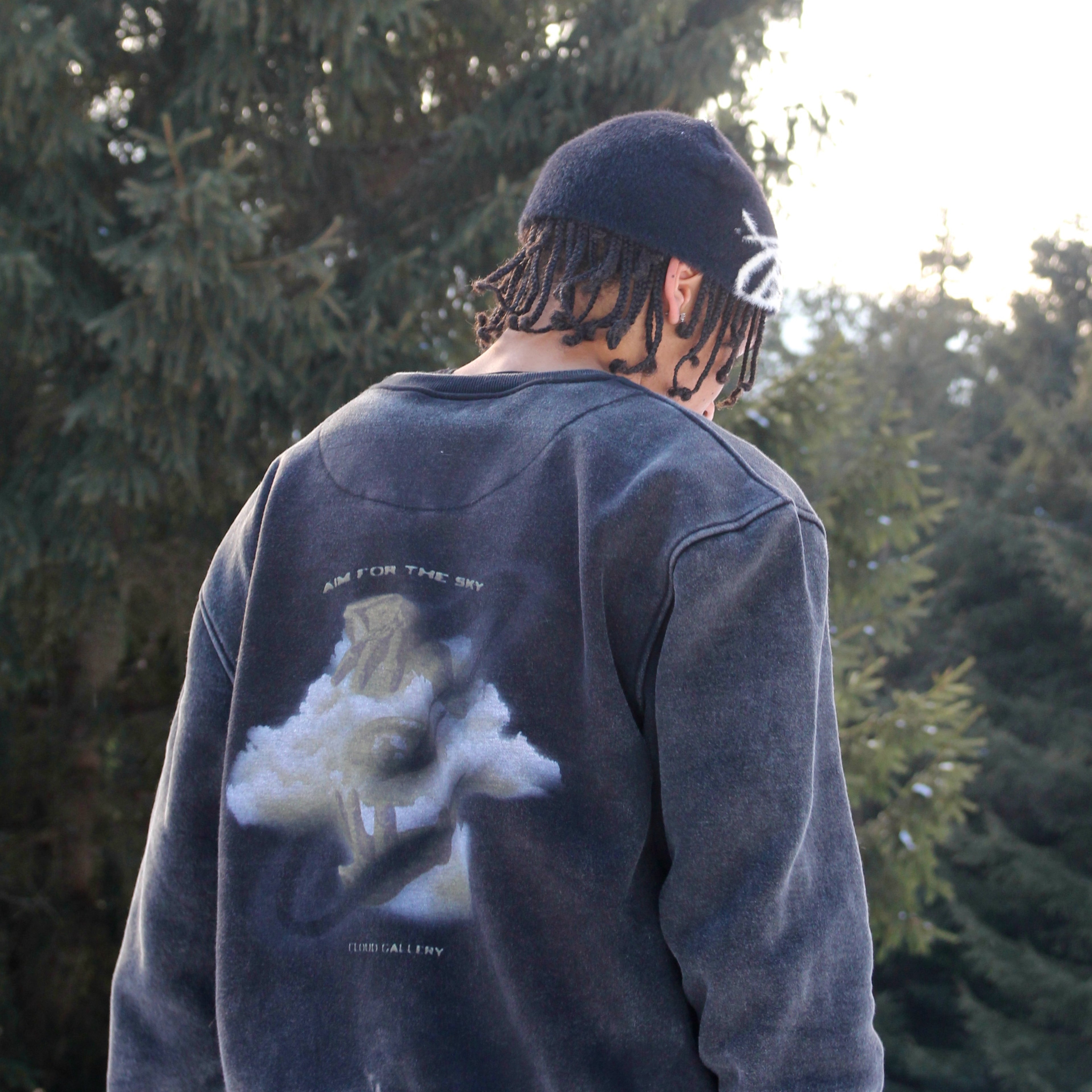 "Embrace the Cloud" Vintage Crewneck