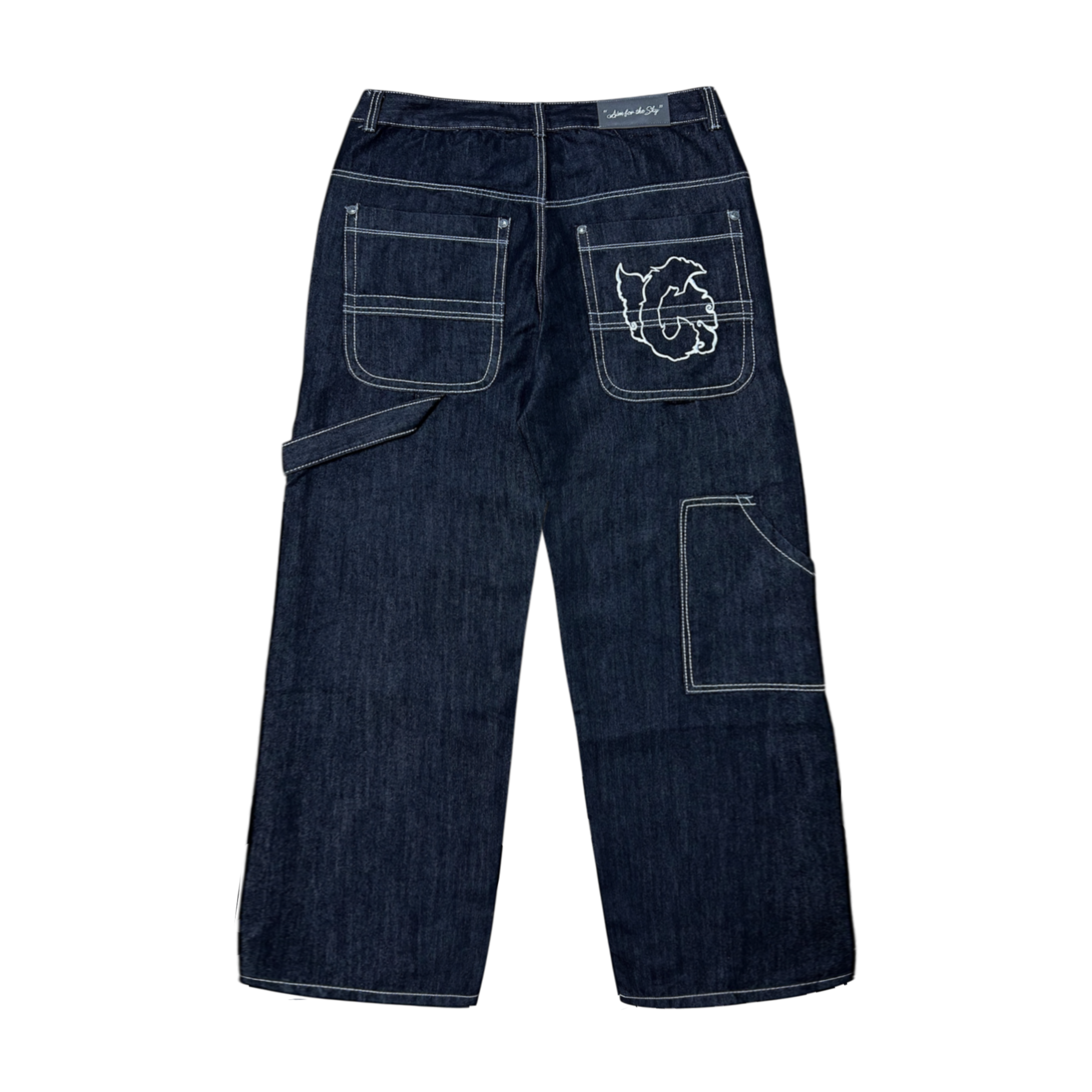“The C” indigo Raw Denim