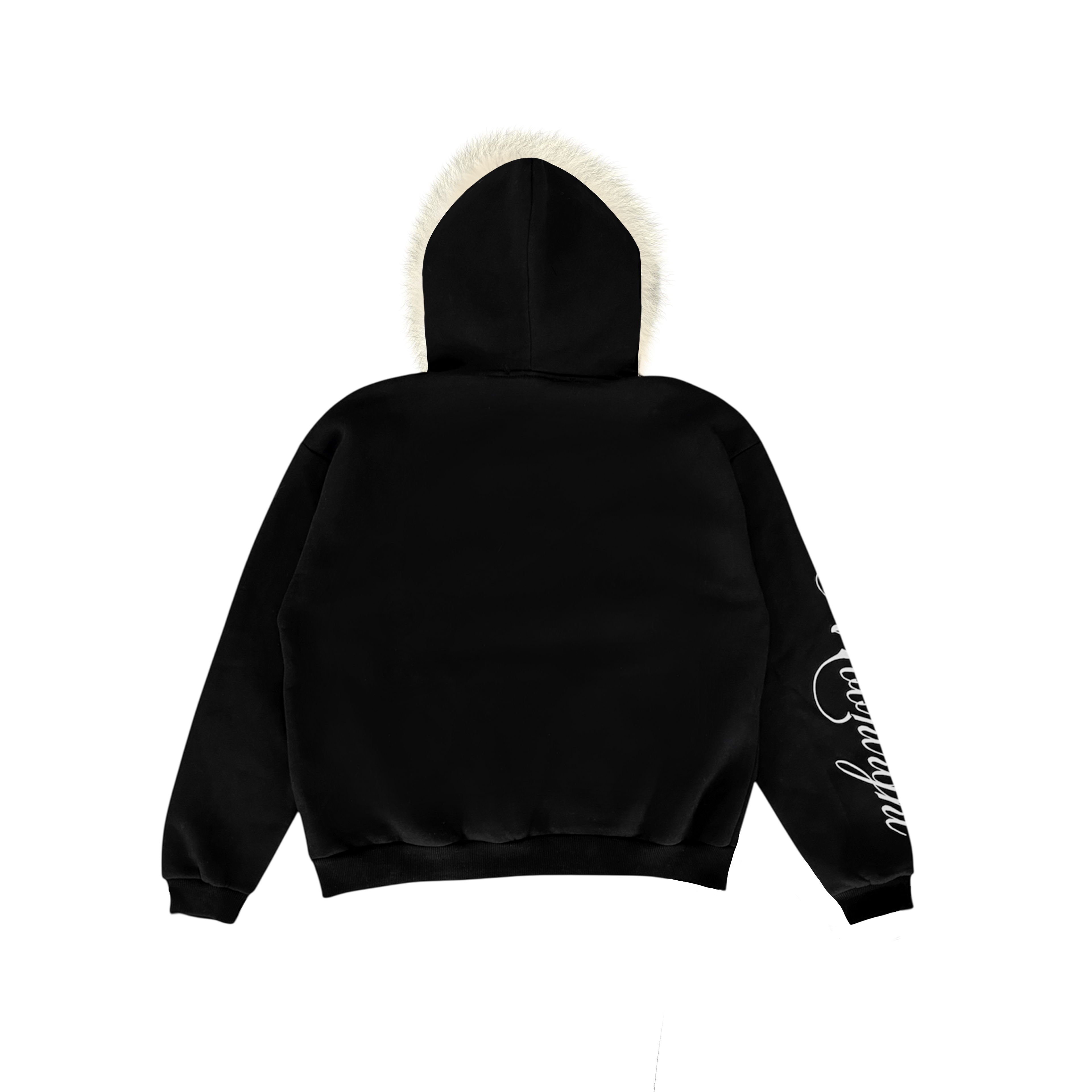 “Midnight War” Fur Hoodie