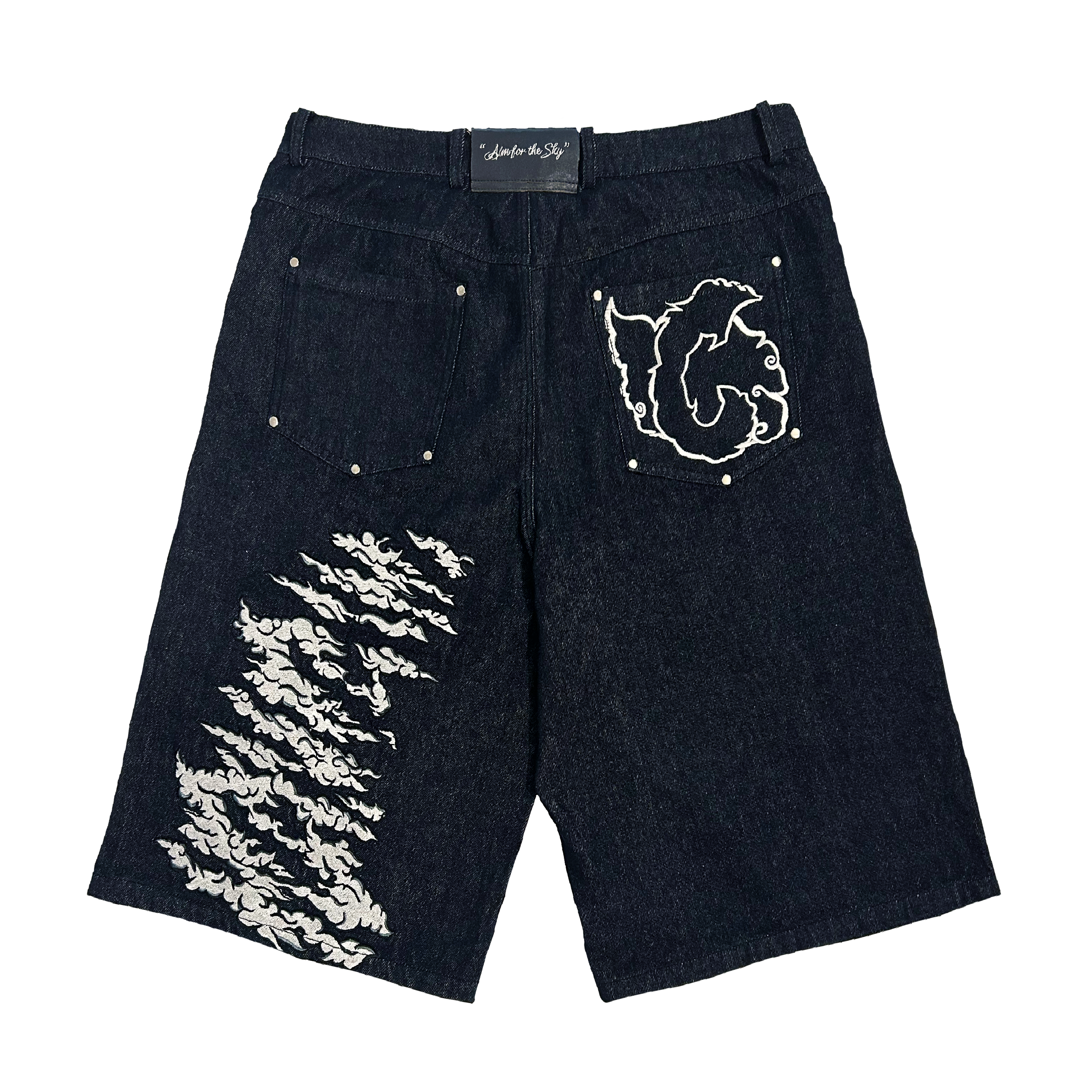 Raw Denim Mist Jorts