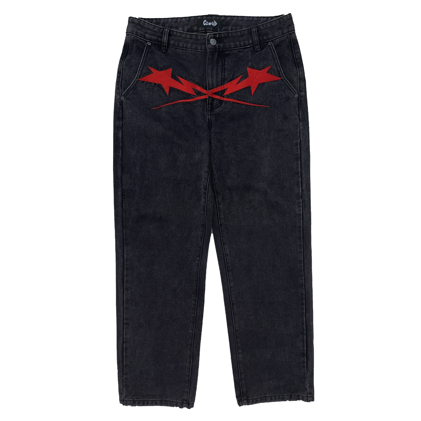 STARCLOUD BLACK/RED JEANS