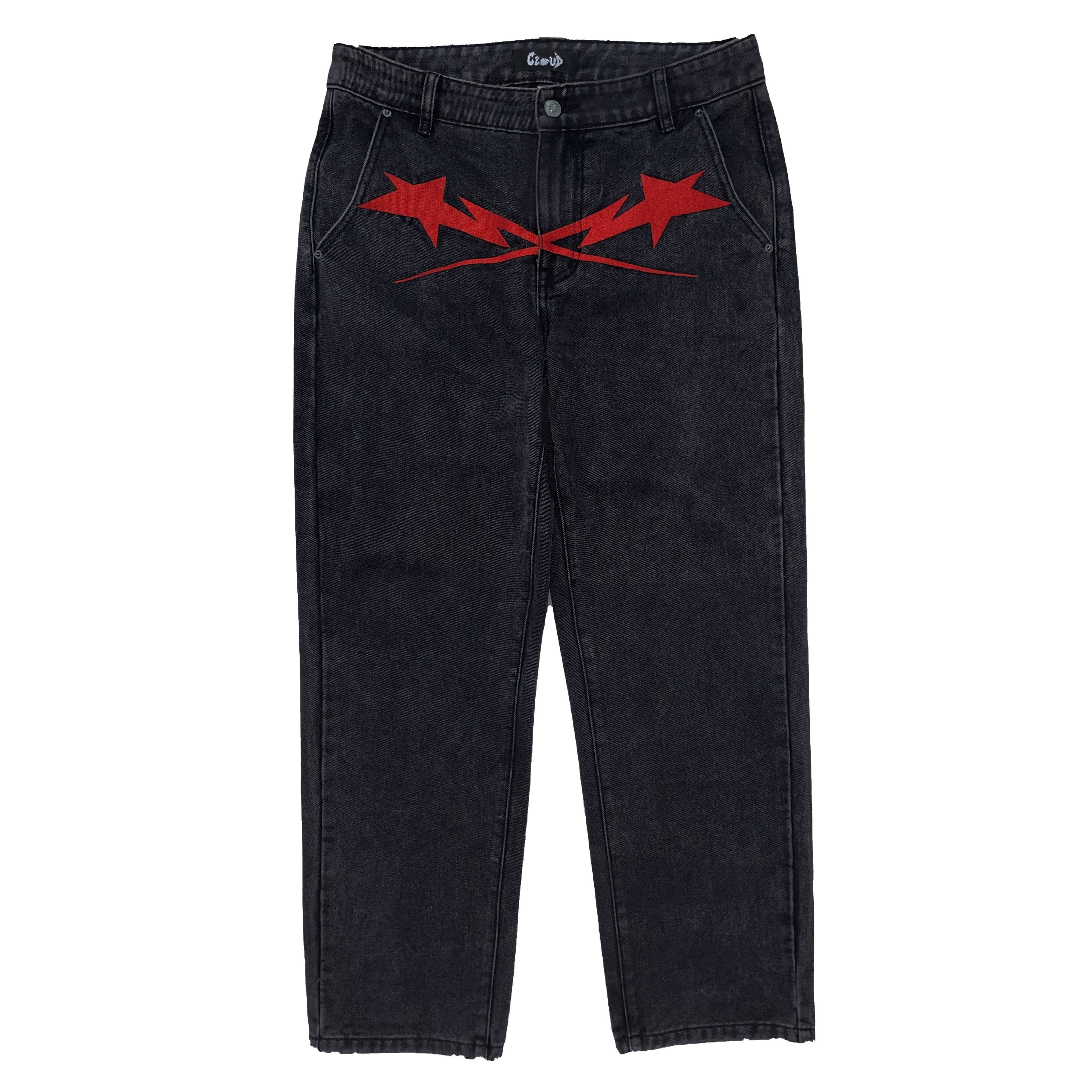 Starcloud Black/Red Jeans